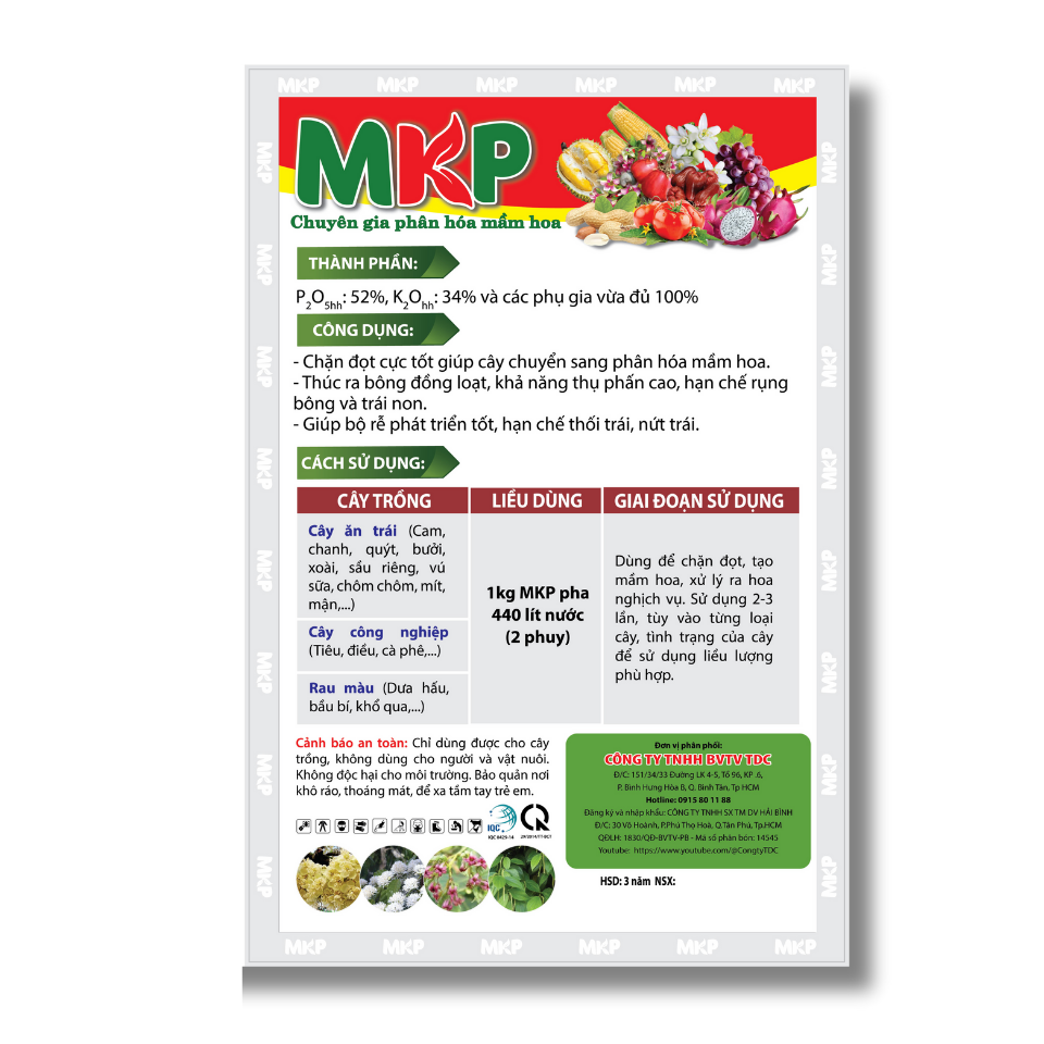 PHÂN BÓN MKP