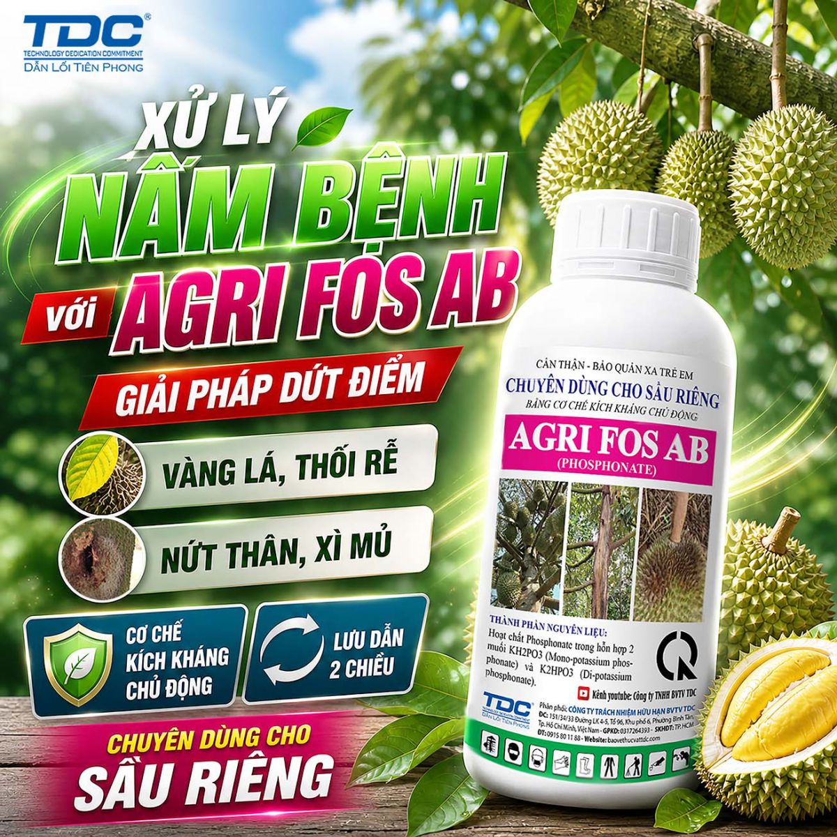 sản phẩm agri fos ab