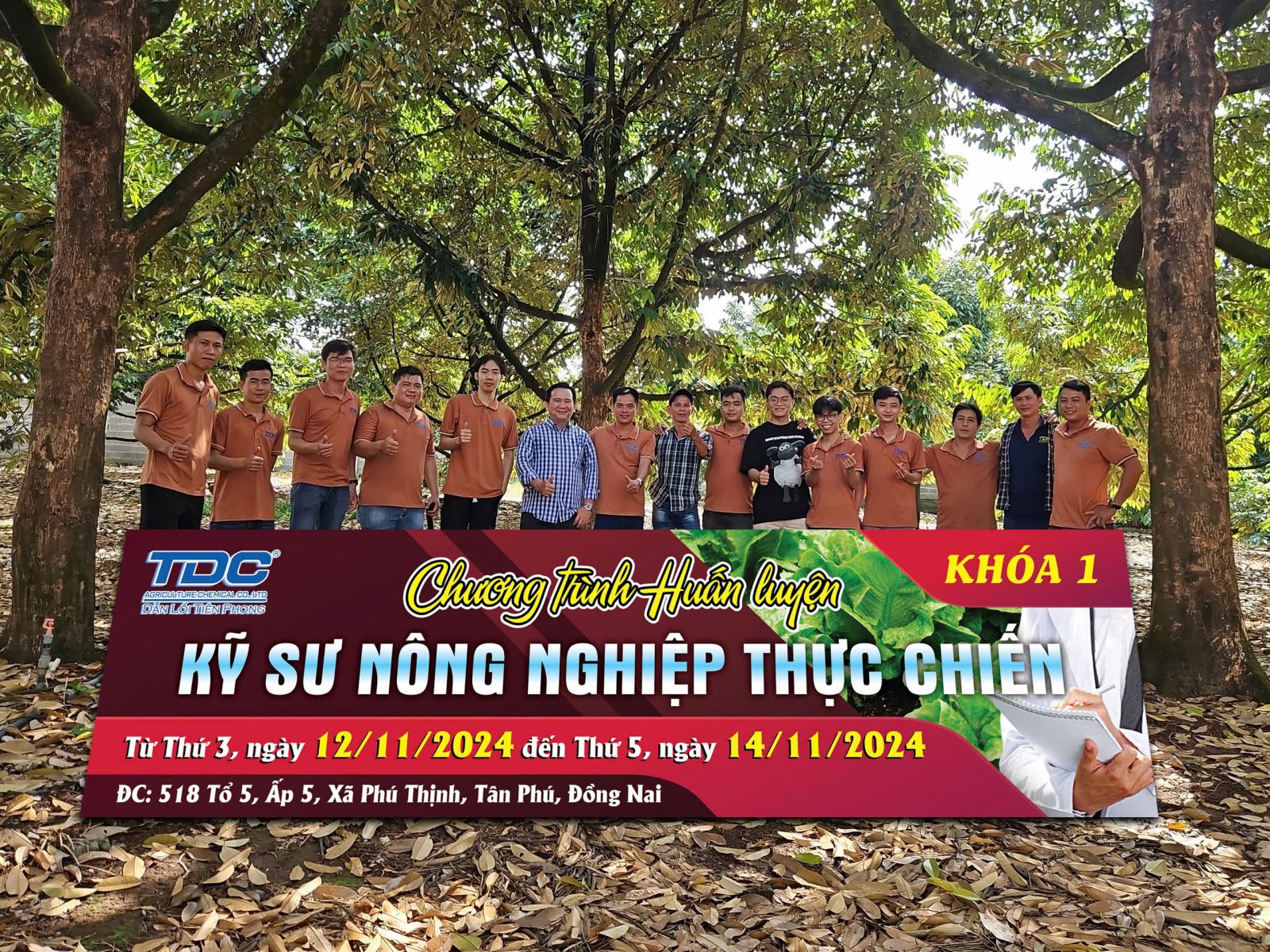 Chương trình đào tạo kỹ sư nông nghiệp thực chiến